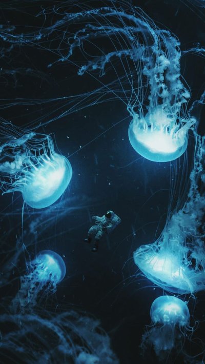 Медуза в космосе