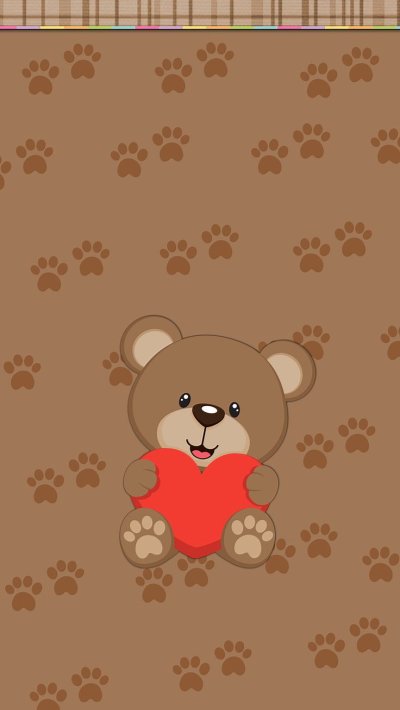 Фон с мишками