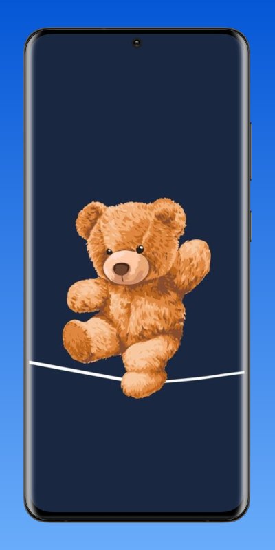 Эстетичные обои с мишками