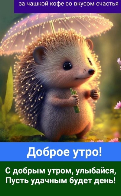 Привет Ежик