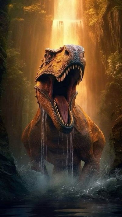 Динозавры арты