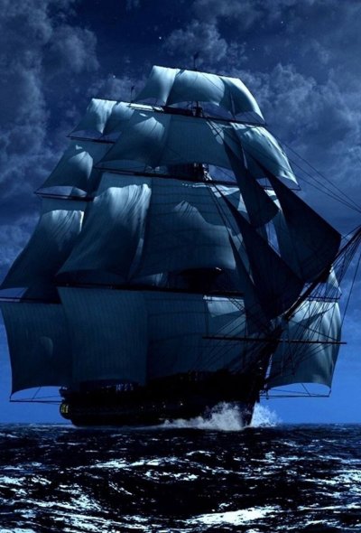 Чёрная Жемчужина корабль призрак