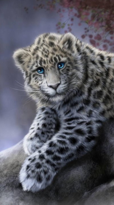 Леопард заставка