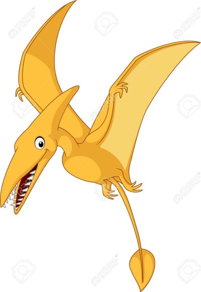 Птеродактиль без фона