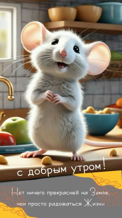 Счастливая мышь