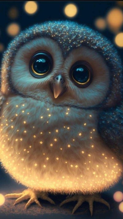 Совушка голубая