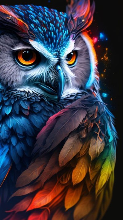 Обои на телефон Сова