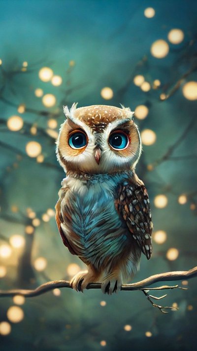 Обои на телефон Сова