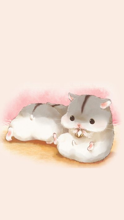 Милый хомячок арт