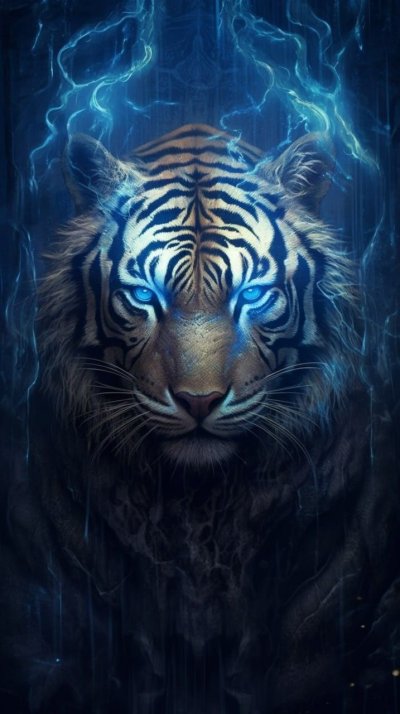 Тигр картина