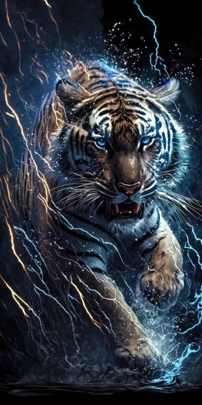 Тигр картина