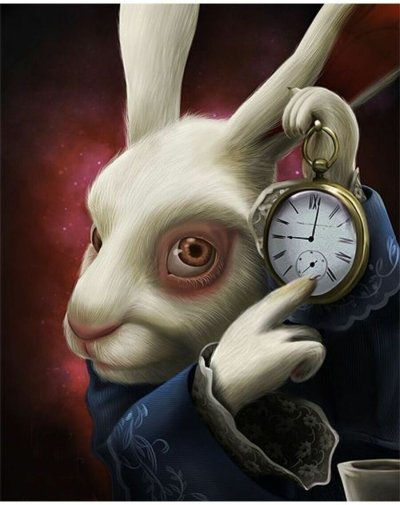 Кролик Алиса в стране чудес