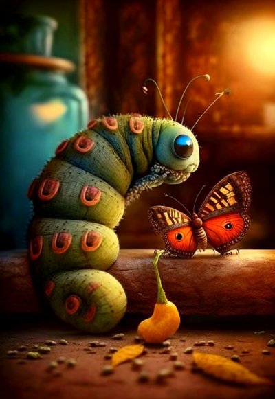 Бабочки нейросеть