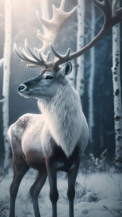 Дикий олень