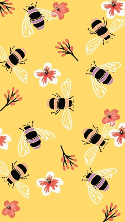 Фон пчелки