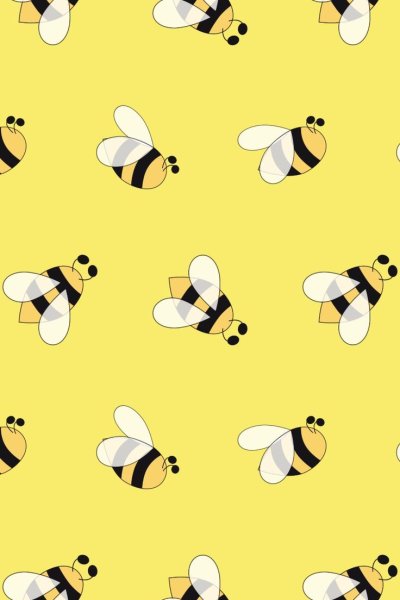 Обои с пчелами милые