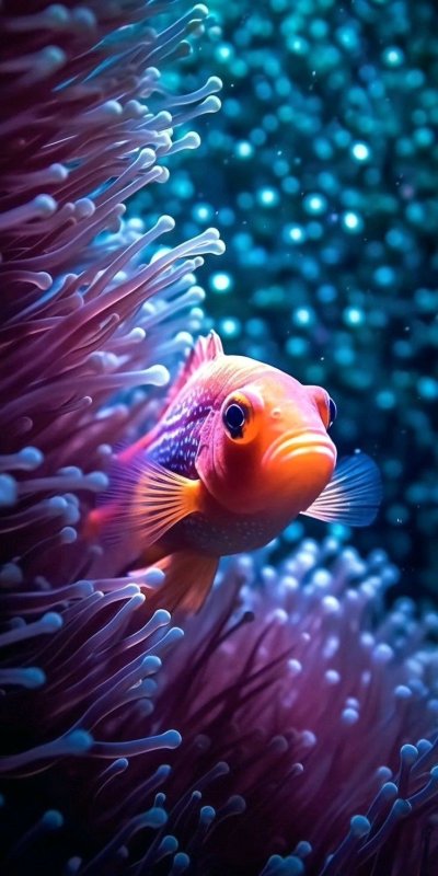 Рыба-клоун и морской анемон