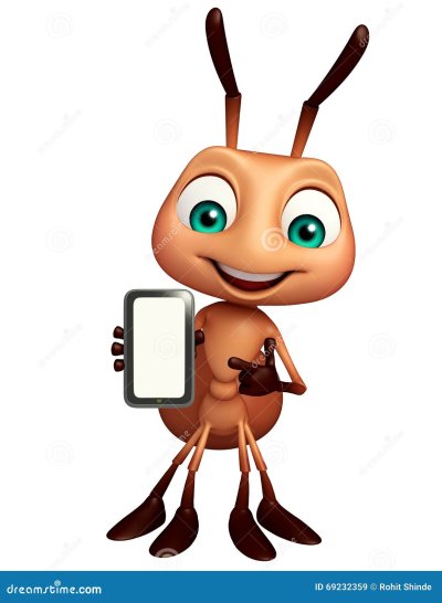 Муравей с лупой