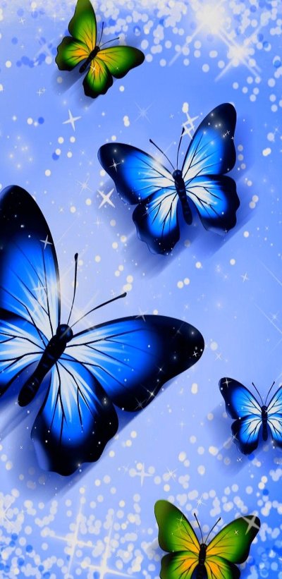 Фон бабочки