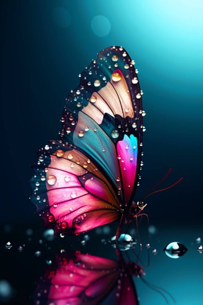 Бабочка арт