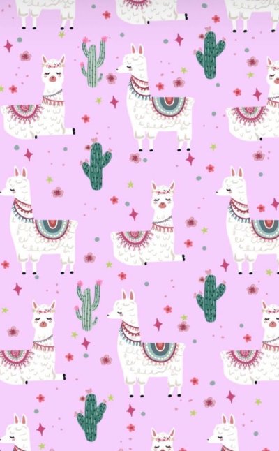 Обои с альпакой