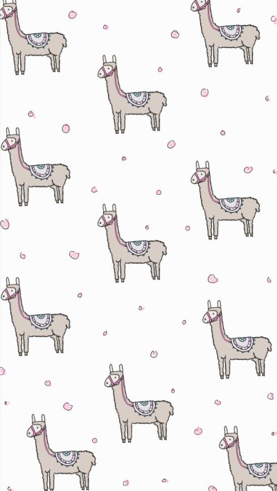 Альпака рисунок