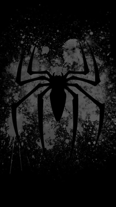 Черный паук