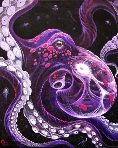 Спрут осьминог