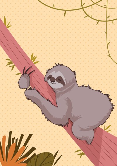 Ленивец обои