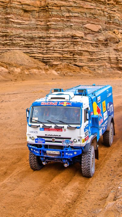 КАМАЗ на бездорожье