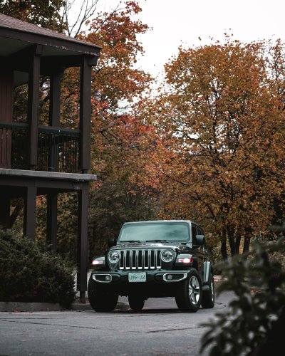 Джип черная с золотом