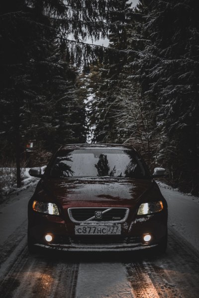 Volvo s40 ночью