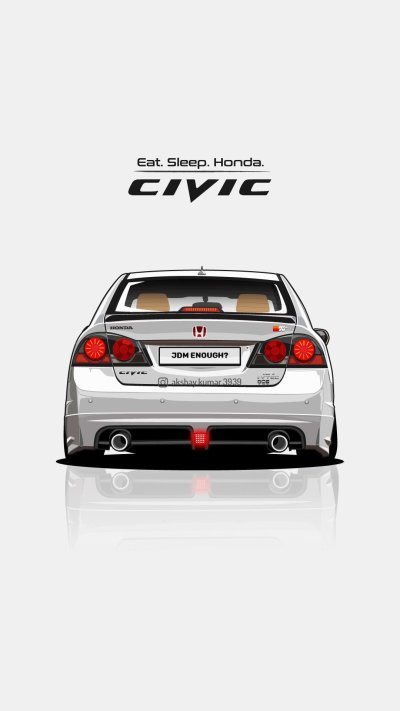 Civic обои на телефон