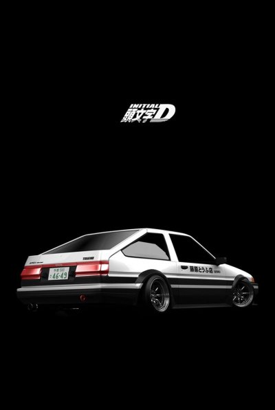 Toyota ae86 initial d