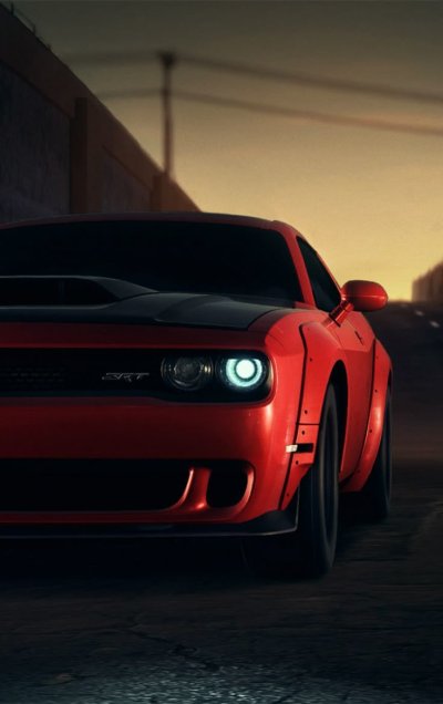 Dodge Challenger 4к