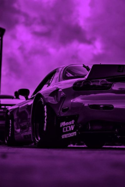 Mazda rx7 Purple