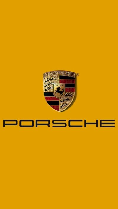 Porsche logo 4k