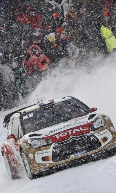 Спортивные машины зимой