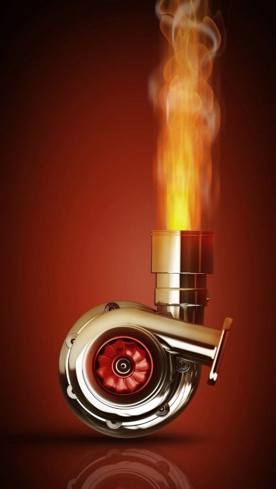 Турбокомпрессор огонь
