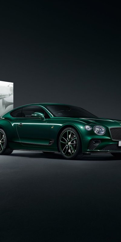 Bentley Continental gt Green