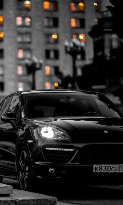 Porsche Cayenne черный