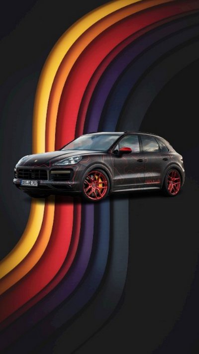 Обои Porsche сверху