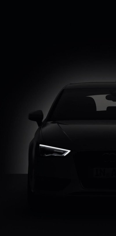 Ауди черная