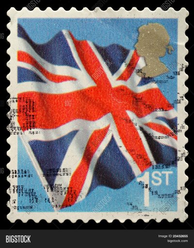 Английские почтовые марки