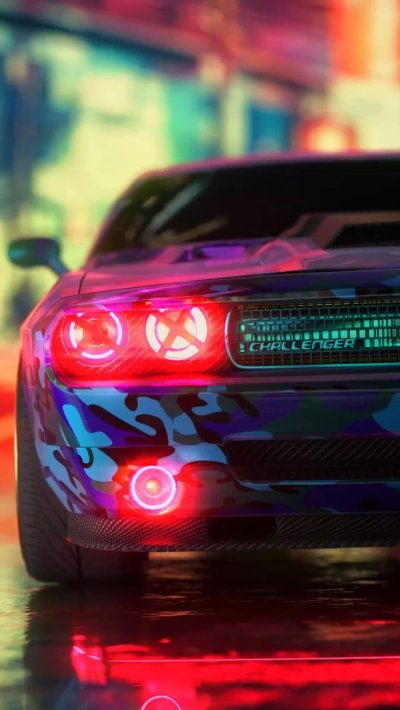 Додж Челленджер 4к