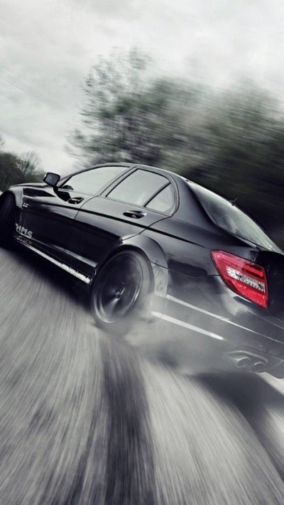 Mercedes c63 AMG дрифт