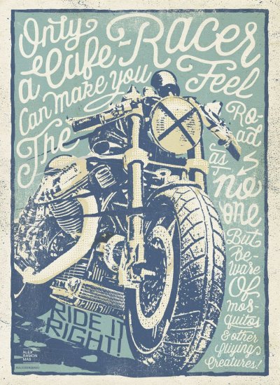 Мото плакаты