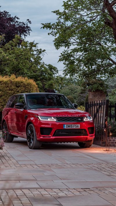 Range Rover Sport 2020 красный