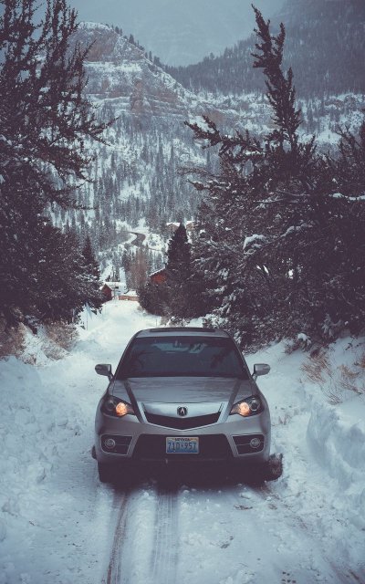 Машина зима