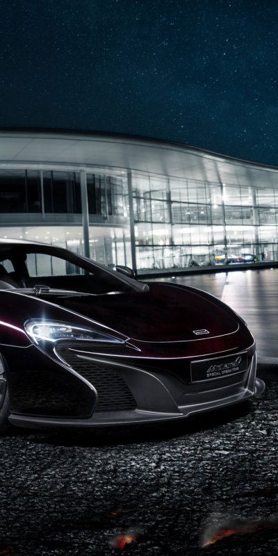 MCLAREN 650s чёрный